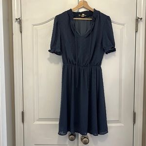 blue sun dress
